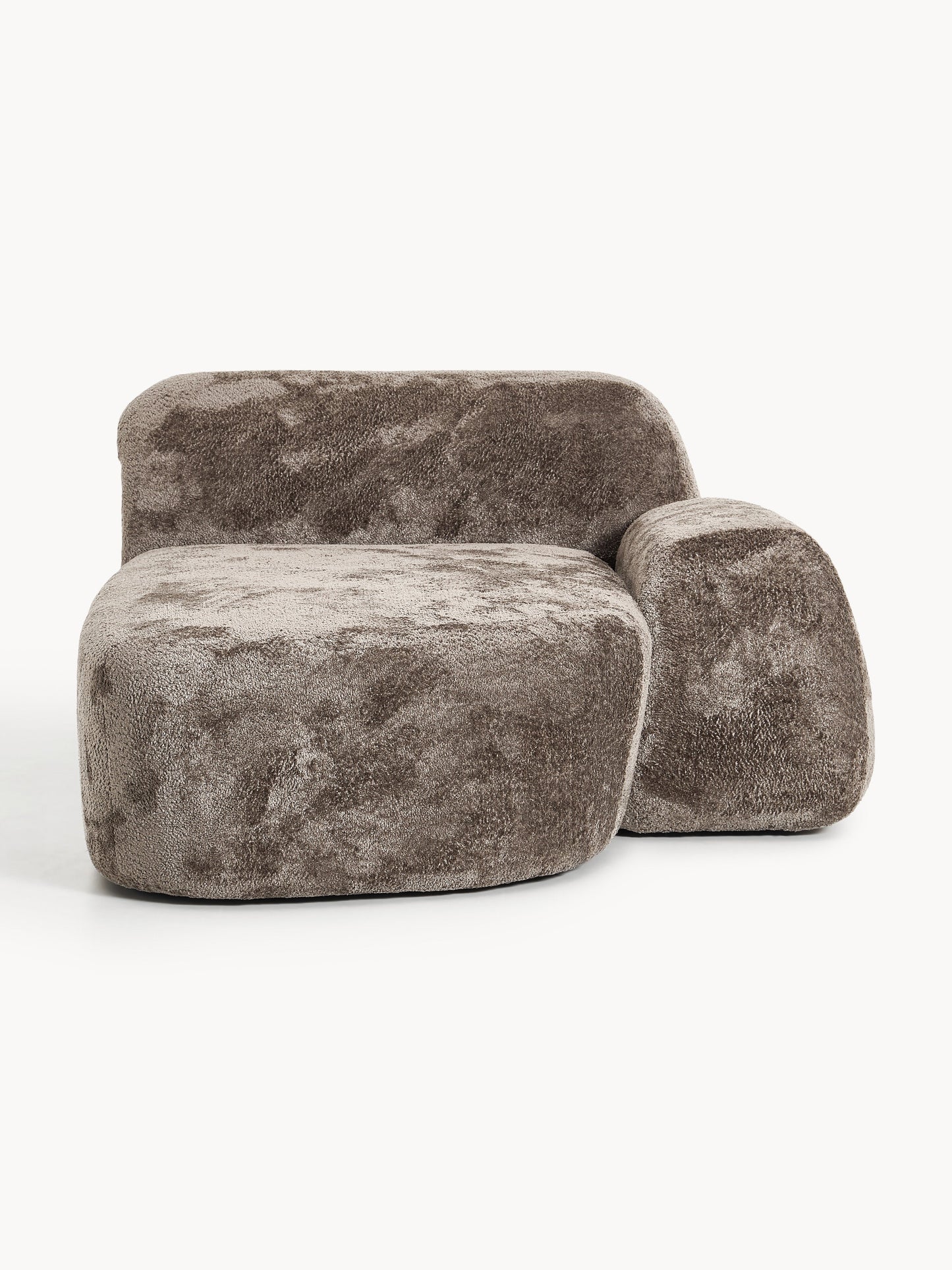 Draggery Wolke Chaise with Teddy Bouclé Cover