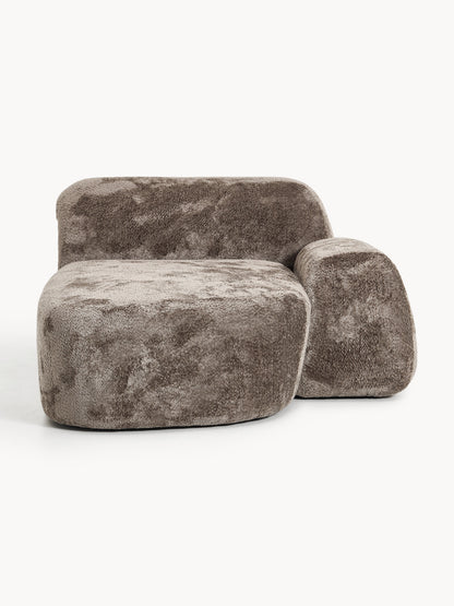 Draggery Wolke Chaise with Teddy Bouclé Cover