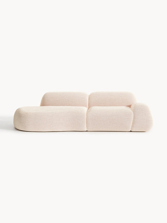 Draggery Wolke Modular Chaise in Bouclé (3-Seater)