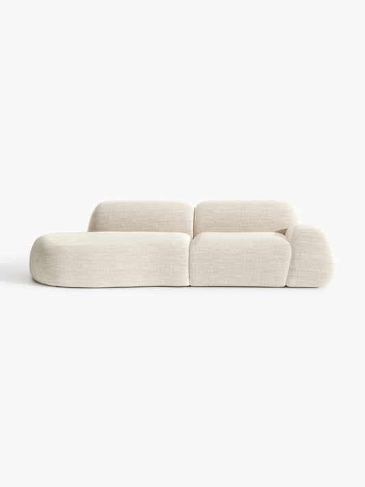 Draggery Wolke Modular Chaise in Bouclé (3-Seater)
