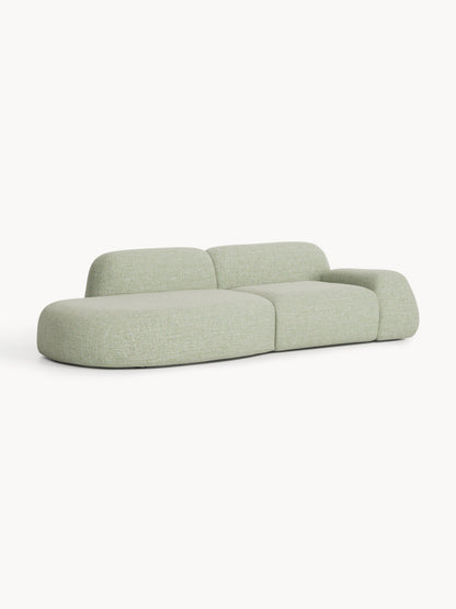 Draggery Wolke Modular Chaise in Bouclé (3-Seater)