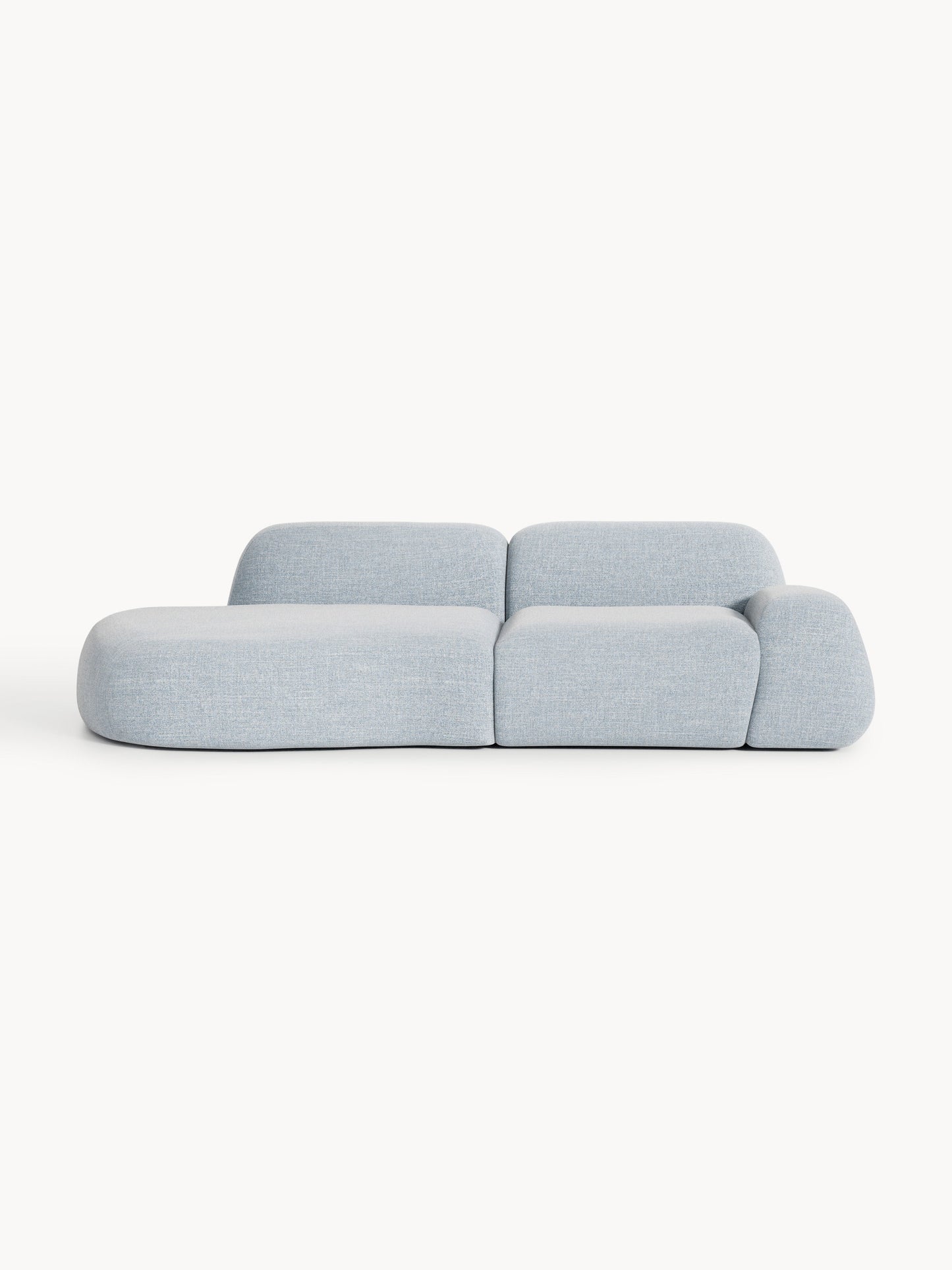 Draggery Wolke Modular Chaise in Bouclé (3-Seater)
