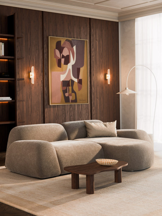 Draggery Wolke Modular Corner Section with Chaise