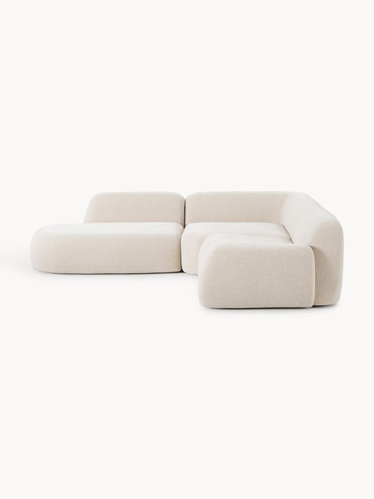 Draggery Wolke Modular Corner Sofa and Chaise Longue, 4-Seater