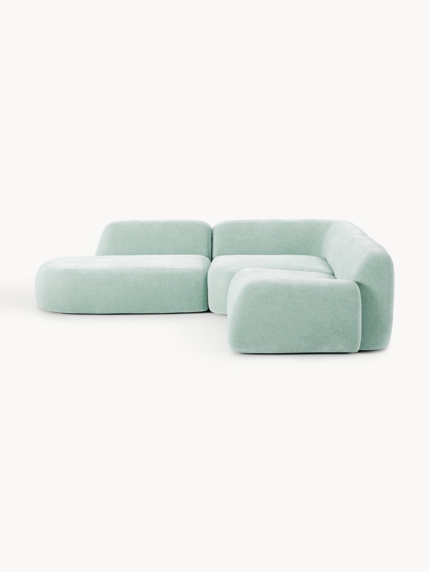 Draggery Wolke Modular Corner Sofa and Chaise Longue, 4-Seater