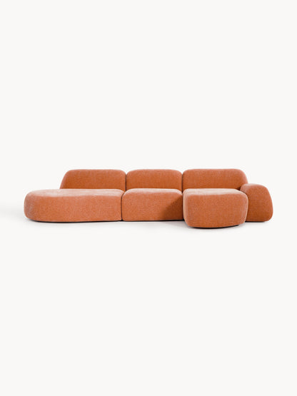 Draggery Wolke Modular Corner Sofa and Chaise Longue, 4-Seater