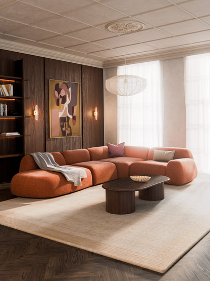 Draggery Wolke Modular Corner Sofa and Chaise Longue, XL
