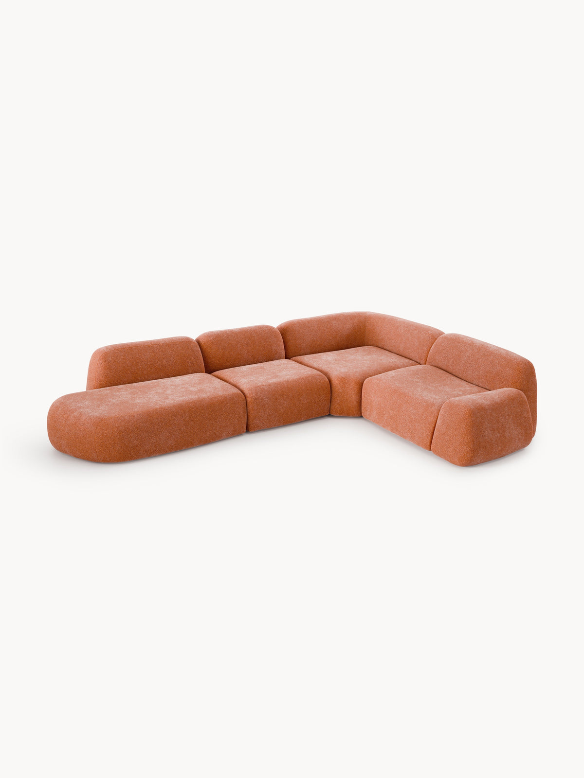 Draggery Wolke Modular Corner Sofa and Chaise Longue, XL