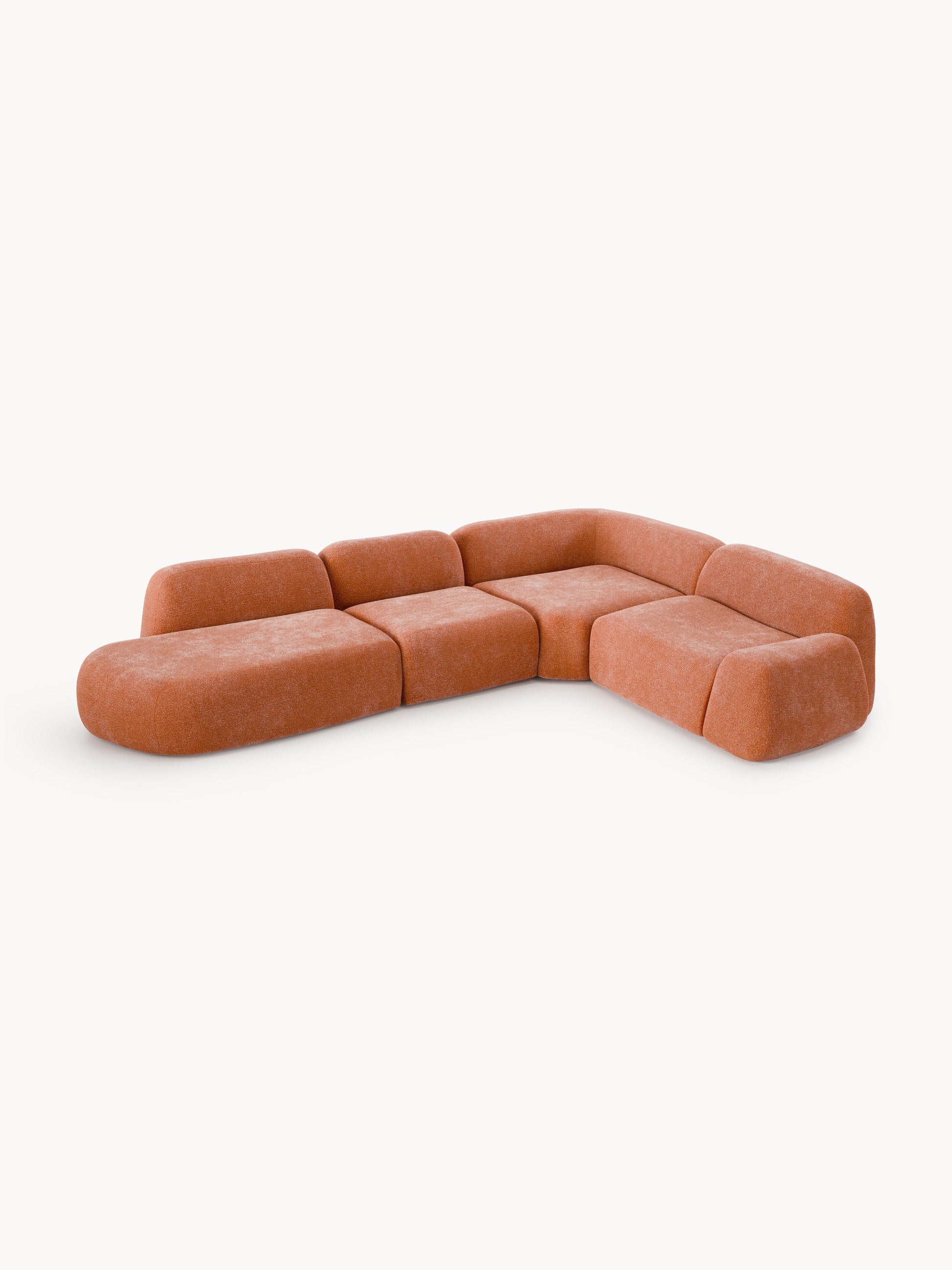 Draggery Wolke Modular Corner Sofa and Chaise Longue, XL