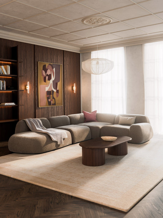 Draggery Wolke Modular Corner Sofa and Chaise Longue, XL