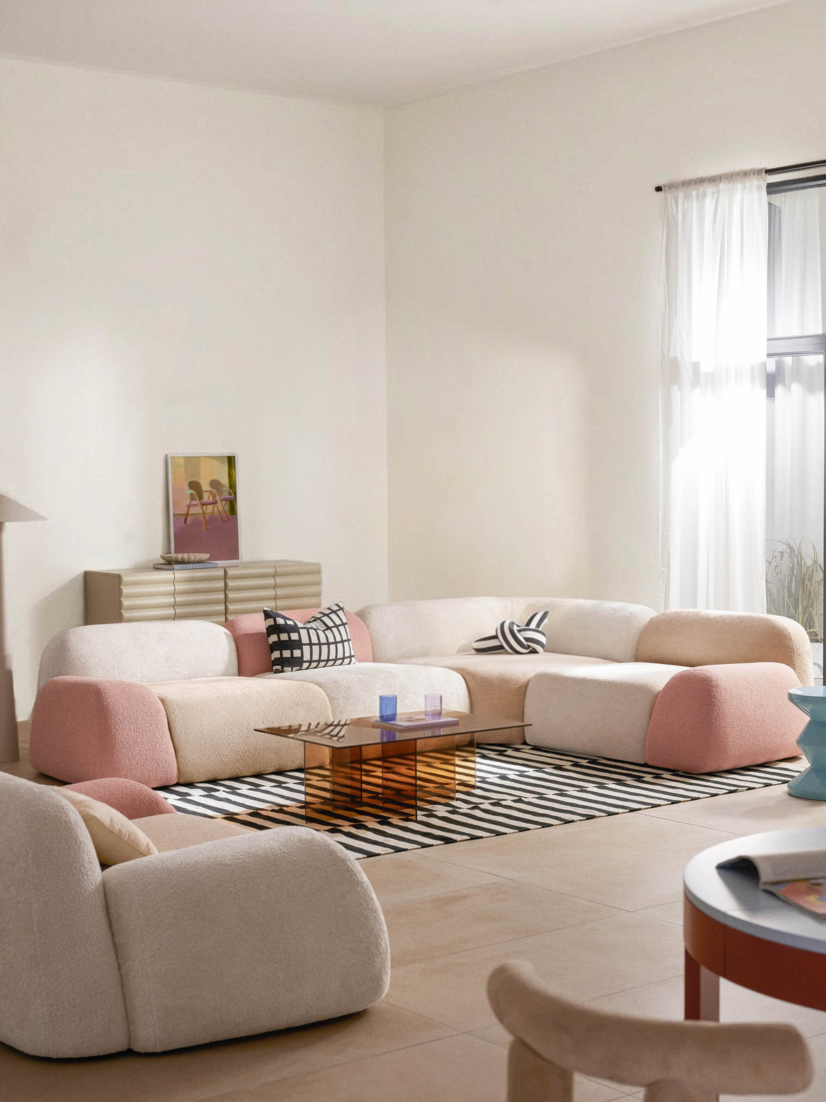 Draggery Wolke Modular Corner Sofa, Fuorisalone Edition (4-Seater)