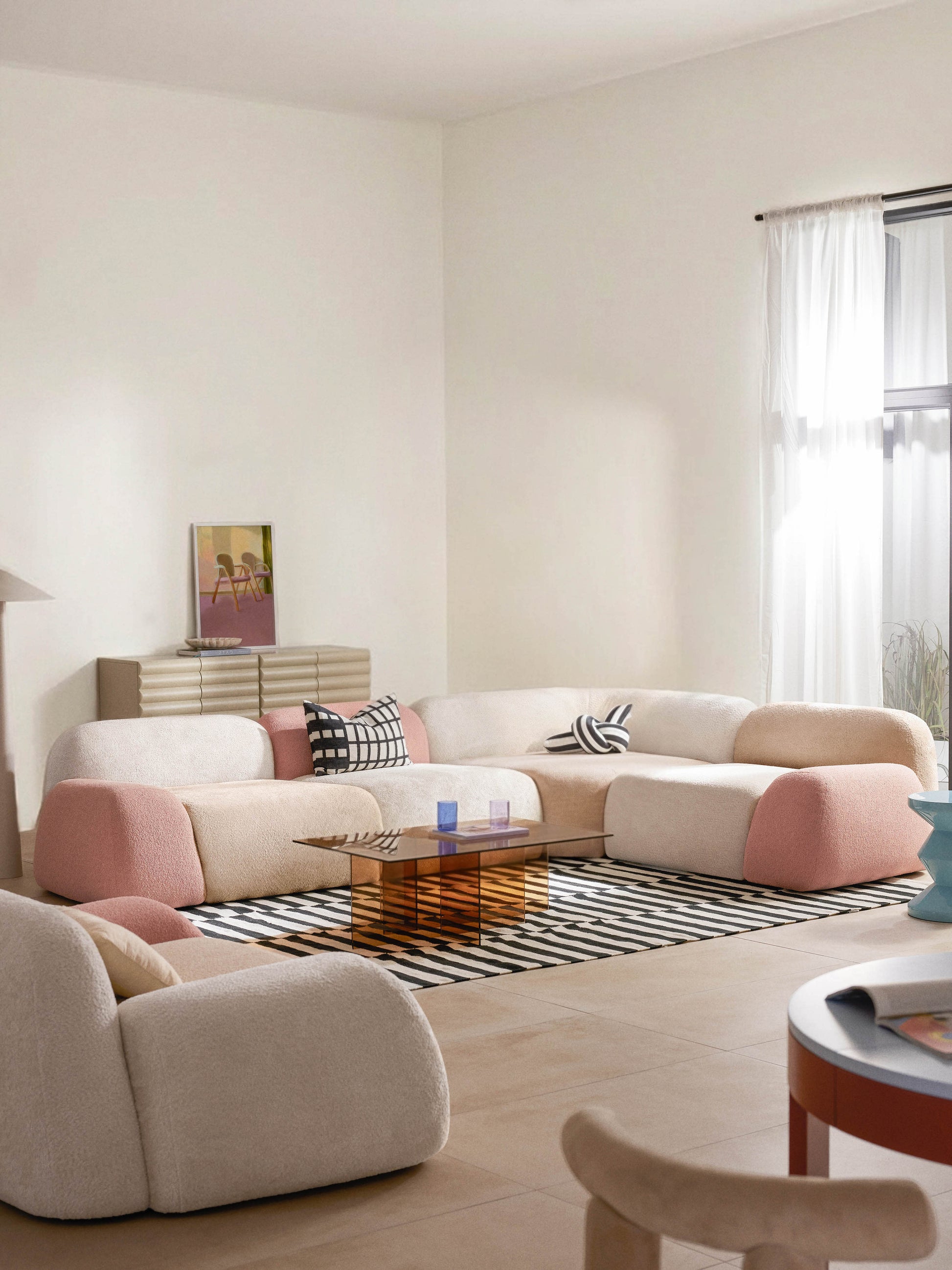 Draggery Wolke Modular Corner Sofa, Fuorisalone Edition (4-Seater)