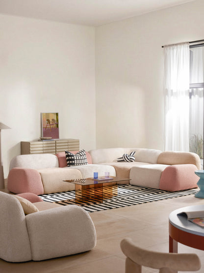 Draggery Wolke Modular Corner Sofa, Fuorisalone Edition (4-Seater)
