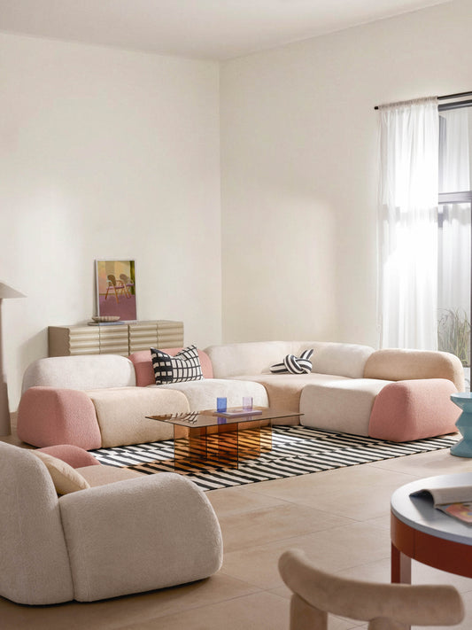 Draggery Wolke Modular Corner Sofa, Fuorisalone Edition (4-Seater)